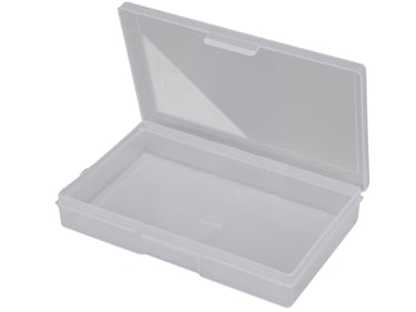 1H-031B - 1 Compt Clear Storage Box Open 