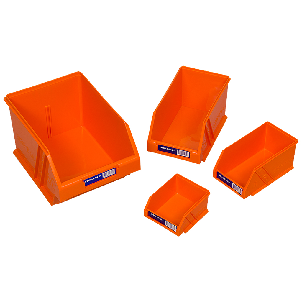 Details about   Fischer Plastics Stor Pak Size 80 Plastic Storage Box 1H-200 in RED 