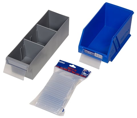 1H-059. Fischer Plastics Label Holders