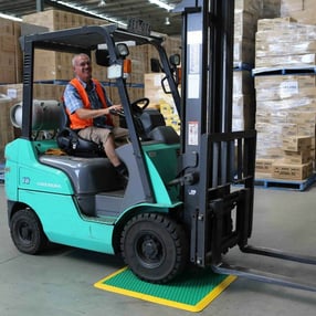 warehouse forklift