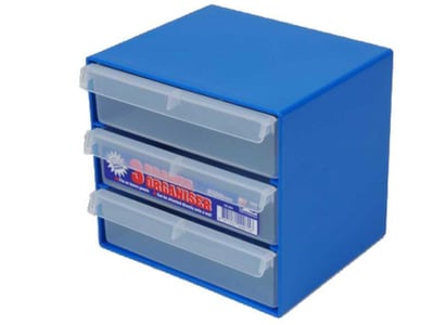3 Drawer Organiser