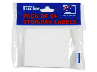 Retail Pack of 24 Cardboard Labels
