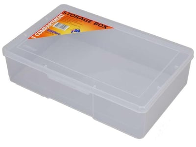 1 Comp't Deep Lge Storage Box
