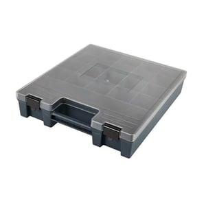 Viro-Pak Carry case - Charcoal with Clear Lid