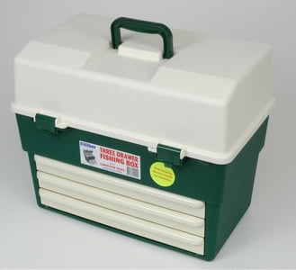 3 Drawer Tackle Box with liftout tray